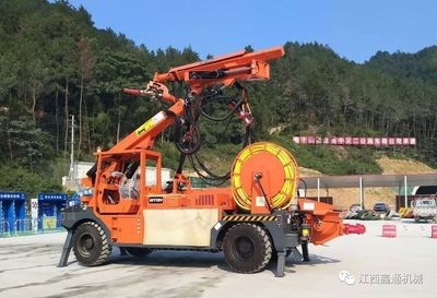 江西鑫通机械化成套设备助力龙丽温高速隧道项目